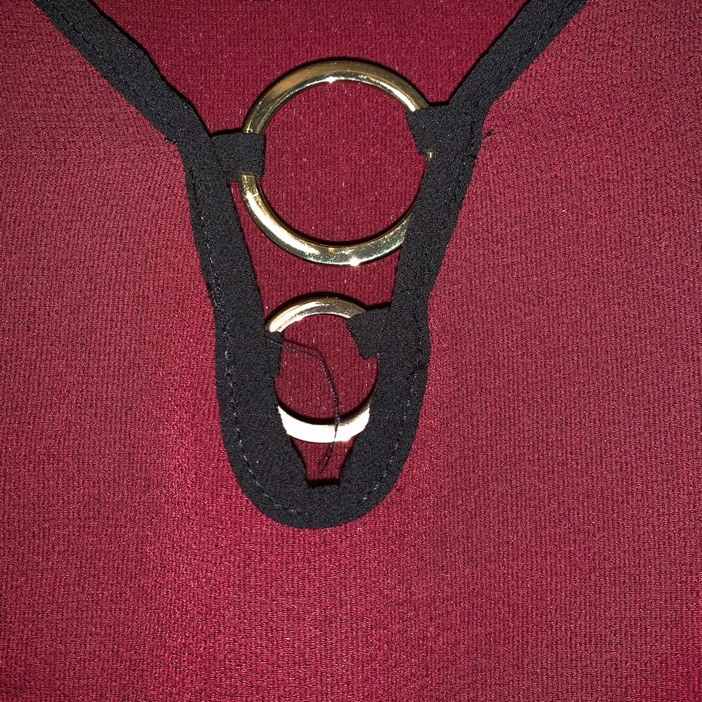 Maroon Blouse - Picture 3 of 6